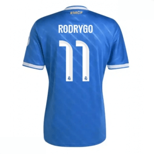 Echipament fotbal Real Madrid Rodrygo Goes #11 Tricou Treilea 2025-26 pentru bărbați