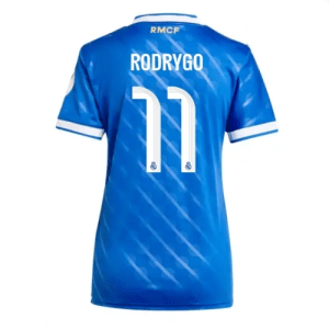 Echipament fotbal Real Madrid Rodrygo Goes #11 Tricou Treilea 2025-26 pentru femei mânecă scurtă