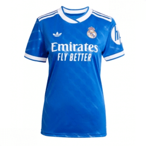 Echipament fotbal Real Madrid Tricou Treilea 2025-26 pentru femei mânecă scurtă