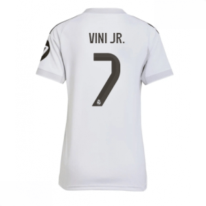 Echipament fotbal Real Madrid Vinicius Junior #7 Tricou Acasa 2025-26 pentru femei mânecă scurtă