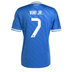 Echipament fotbal Real Madrid Vinicius Junior #7 Tricou Treilea 2025-26 pentru bărbați