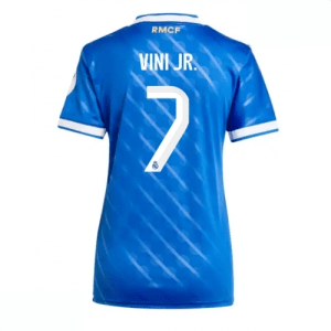 Echipament fotbal Real Madrid Vinicius Junior #7 Tricou Treilea 2025-26 pentru femei mânecă scurtă