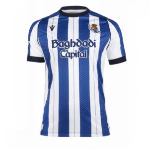 Echipament fotbal Real Sociedad Tricou Acasa 2025-26 pentru bărbați