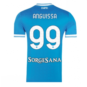 Echipament fotbal SSC Napoli Frank Anguissa #99 Tricou Acasa 2025-26 pentru bărbați