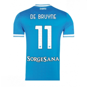 Echipament fotbal SSC Napoli Kevin De Bruyne #11 Tricou Acasa 2025-26 pentru bărbați