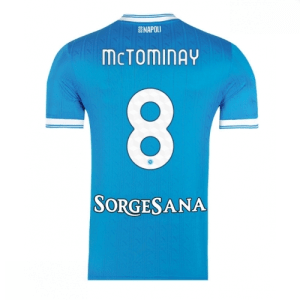 Echipament fotbal SSC Napoli Scott McTominay #8 Tricou Acasa 2025-26 pentru bărbați