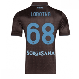 Echipament fotbal SSC Napoli Stanislav Lobotka #68 Tricou Treilea 2025-26 pentru bărbați