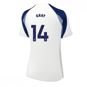 Echipament fotbal Tottenham Hotspur Archie Gray #14 Tricou Acasa 2025-26 pentru femei mânecă scurtă