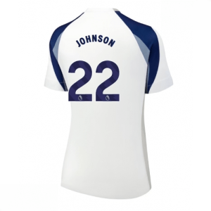 Echipament fotbal Tottenham Hotspur Brennan Johnson #22 Tricou Acasa 2025-26 pentru femei mânecă scurtă