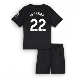 Echipament fotbal copii Tottenham Hotspur Brennan Johnson #22 Tricou Deplasare 2025-26 tricou și pantaloni
