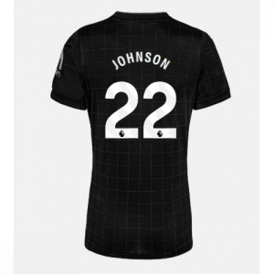 Echipament fotbal Tottenham Hotspur Brennan Johnson #22 Tricou Deplasare 2025-26 pentru femei mânecă scurtă