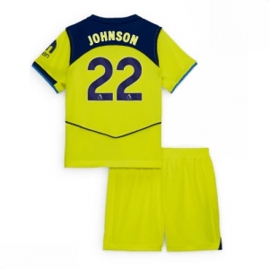 Echipament fotbal copii Tottenham Hotspur Brennan Johnson #22 Tricou Treilea 2025-26 tricou și pantaloni