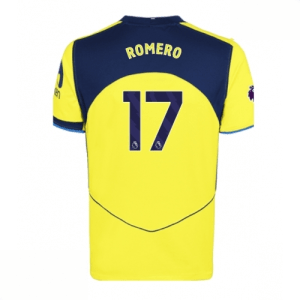 Echipament fotbal Tottenham Hotspur Cristian Romero #17 Tricou Treilea 2025-26 pentru bărbați