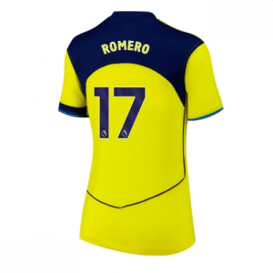 Echipament fotbal Tottenham Hotspur Cristian Romero #17 Tricou Treilea 2025-26 pentru femei mânecă scurtă