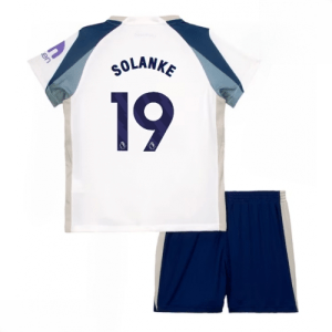 Echipament fotbal copii Tottenham Hotspur Dominic Solanke #19 Tricou Acasa 2025-26 tricou și pantaloni