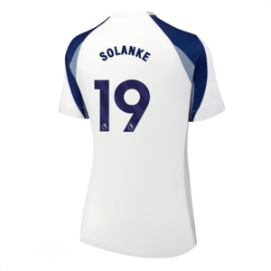 Echipament fotbal Tottenham Hotspur Dominic Solanke #19 Tricou Acasa 2025-26 pentru femei mânecă scurtă