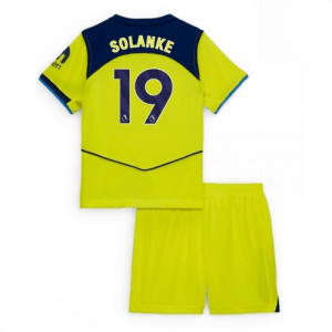 Echipament fotbal copii Tottenham Hotspur Dominic Solanke #19 Tricou Treilea 2025-26 tricou și pantaloni