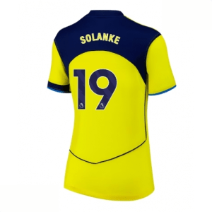 Echipament fotbal Tottenham Hotspur Dominic Solanke #19 Tricou Treilea 2025-26 pentru femei mânecă scurtă
