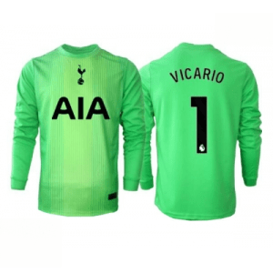 Echipament fotbal Tottenham Hotspur Guglielmo Vicario #1 Portar Tricou Acasa 2025-26 maneca lunga