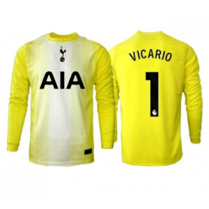 Echipament fotbal Tottenham Hotspur Guglielmo Vicario #1 Portar Tricou Treilea 2025-26 maneca lunga