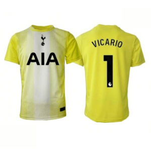 Echipament fotbal Tottenham Hotspur Guglielmo Vicario #1 Portar Tricou Treilea 2025-26 pentru bărbați