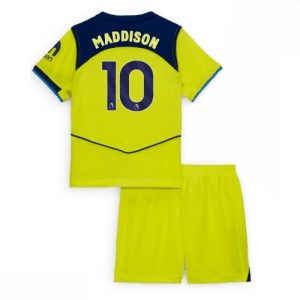 Echipament fotbal copii Tottenham Hotspur James Maddison #10 Tricou Treilea 2025-26 tricou și pantaloni