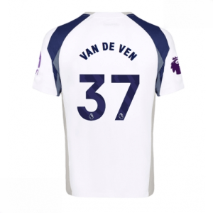 Echipament fotbal Tottenham Hotspur Micky van de Ven #37 Tricou Acasa 2025-26 pentru bărbați