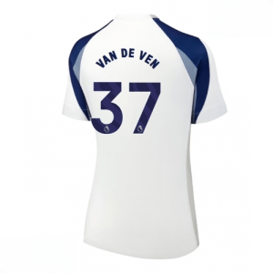 Echipament fotbal Tottenham Hotspur Micky van de Ven #37 Tricou Acasa 2025-26 pentru femei mânecă scurtă