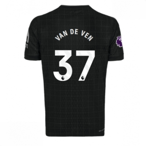 Echipament fotbal Tottenham Hotspur Micky van de Ven #37 Tricou Deplasare 2025-26 pentru bărbați