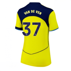 Echipament fotbal Tottenham Hotspur Micky van de Ven #37 Tricou Treilea 2025-26 pentru femei mânecă scurtă