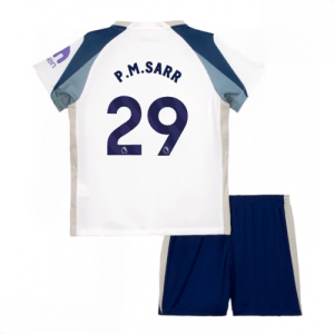 Echipament fotbal copii Tottenham Hotspur Pape Matar Sarr #29 Tricou Acasa 2025-26 tricou și pantaloni