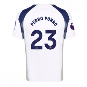 Echipament fotbal Tottenham Hotspur Pedro Porro #23 Tricou Acasa 2025-26 pentru bărbați