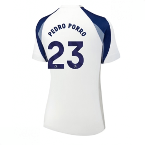 Echipament fotbal Tottenham Hotspur Pedro Porro #23 Tricou Acasa 2025-26 pentru femei mânecă scurtă
