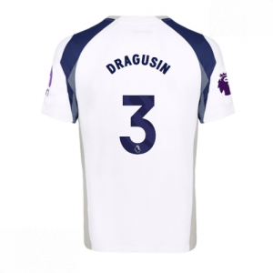 Echipament fotbal Tottenham Hotspur Radu Dragusin #3 Tricou Acasa 2025-26 pentru bărbați