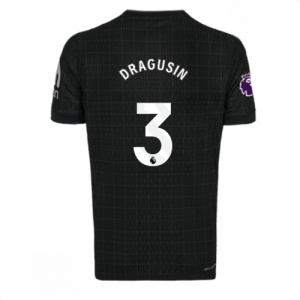 Echipament fotbal Tottenham Hotspur Radu Dragusin #3 Tricou Deplasare 2025-26 pentru bărbați