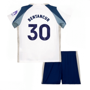Echipament fotbal copii Tottenham Hotspur Rodrigo Bentancur #30 Tricou Acasa 2025-26 tricou și pantaloni