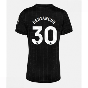 Echipament fotbal Tottenham Hotspur Rodrigo Bentancur #30 Tricou Deplasare 2025-26 pentru femei mânecă scurtă