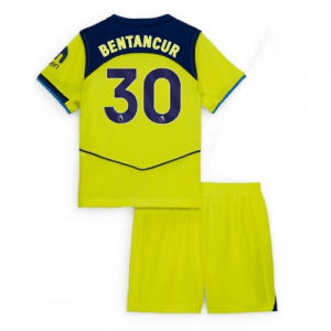 Echipament fotbal copii Tottenham Hotspur Rodrigo Bentancur #30 Tricou Treilea 2025-26 tricou și pantaloni