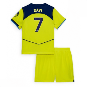 Echipament fotbal copii Tottenham Hotspur Xavi Simons #7 Tricou Treilea 2025-26 tricou și pantaloni
