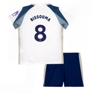 Echipament fotbal copii Tottenham Hotspur Yves Bissouma #8 Tricou Acasa 2025-26 tricou și pantaloni