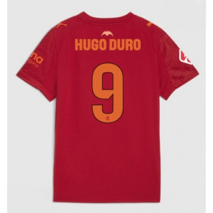 Echipament fotbal Valencia Hugo Duro #9 Tricou Deplasare 2025-26 pentru bărbați