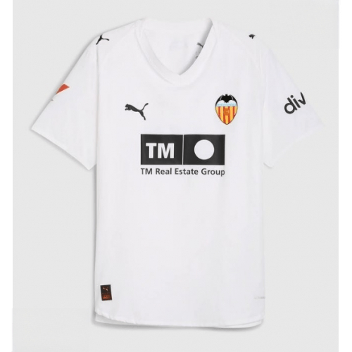 Echipament fotbal Valencia Tricou Acasa 2025-26 pentru bărbați 1 Echipament fotbal Valencia Tricou Acasa 2025-26 pentru bărbați