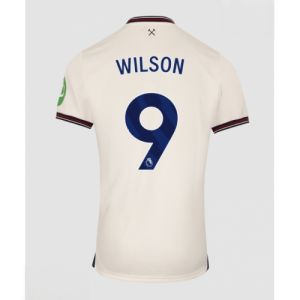 Echipament fotbal West Ham United Callum Wilson #9 Tricou Deplasare 2025-26 pentru bărbați