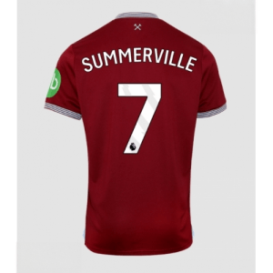 Echipament fotbal West Ham United Crysencio Summerville #7 Tricou Acasa 2025-26 pentru bărbați