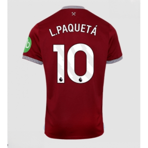 Echipament fotbal West Ham United Lucas Paqueta #10 Tricou Acasa 2025-26 pentru bărbați