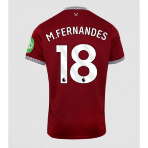Echipament fotbal West Ham United Mateus Fernandes #18 Tricou Acasa 2025-26 pentru bărbați