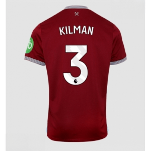 Echipament fotbal West Ham United Max Kilman #3 Tricou Acasa 2025-26 pentru bărbați