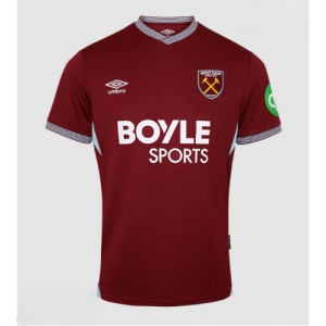 Echipament fotbal West Ham United Tricou Acasa 2025-26 pentru bărbați