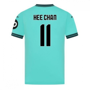 Echipament fotbal Wolves Hee-chan Hwang #11 Tricou Deplasare 2025-26 pentru bărbați