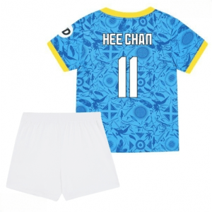 Echipament fotbal Wolves Hee-chan Hwang #11 Tricou Treilea 2025-26 pentru copii tricou și pantaloni